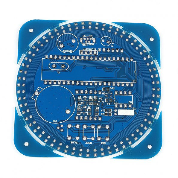 Rotating LED Electronic Digital Clock DIY Kit