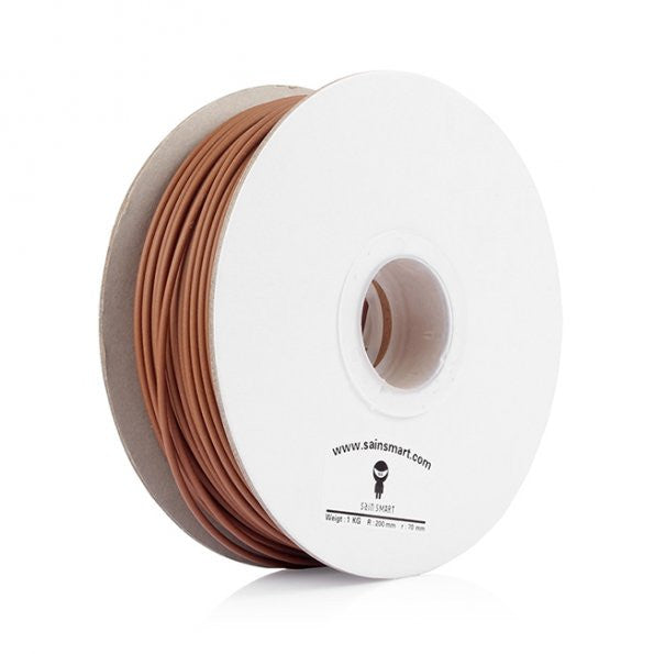 [Discontinued] Wood 3D Printing Filament, 3 mm 1kg / 2.2lb for 3D Printers (Dark Brown)