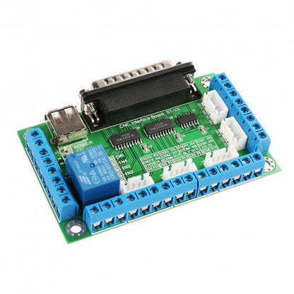 [Discontinued] [Open Box] 5-Axis CNC Breakout Board for Stepper Motor Driver