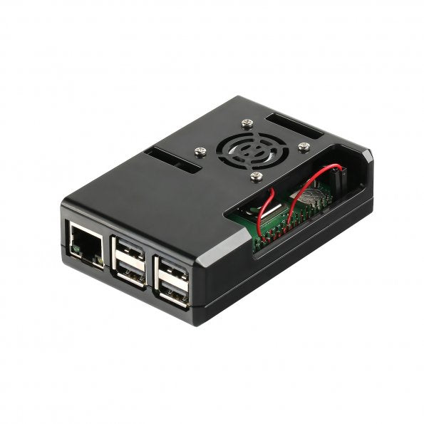 [Discontinued] Raspberry Pi 3 B+ Case with Fan and Heat Sinks