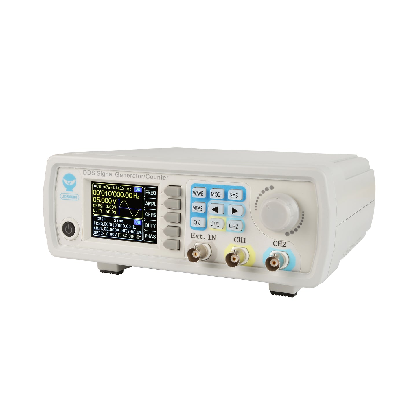 [Discontinued] JDS6600 Digital Control DDS Signal Generator | 60 MHz