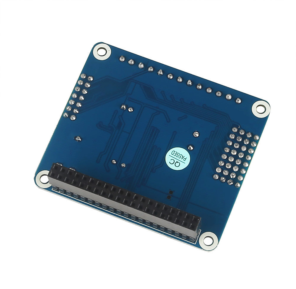 [Discontinued] SainSmart Raspberry Pi AD/DA Expansion Sheild Board for Adding High-Precision AD/DA Functions to Raspberry Pi Onboard ADS1256 DAC8552 Sensor Interface