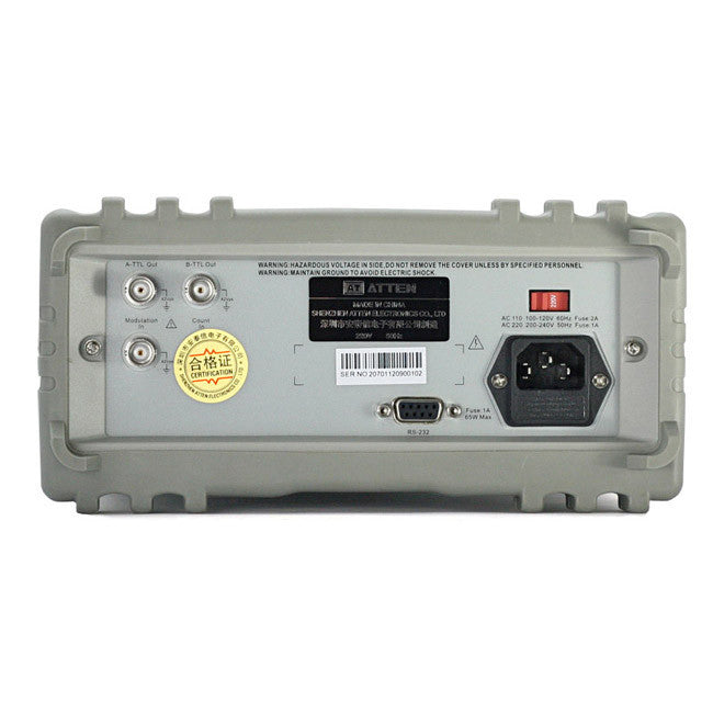 ATTEN ATF20B DDS Signal Function Waveform Generator  20MHz 100MSa/s