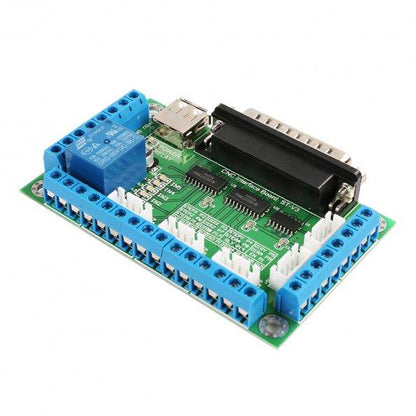 [Discontinued] [Open Box] 5-Axis CNC Breakout Board for Stepper Motor Driver