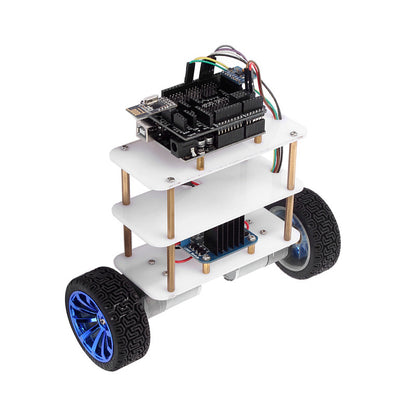 [Discontinued] SainSmart InstaBots Upright Rover Kit Arduino Compatible 2-Wheel Self-Balancing Robot Kit