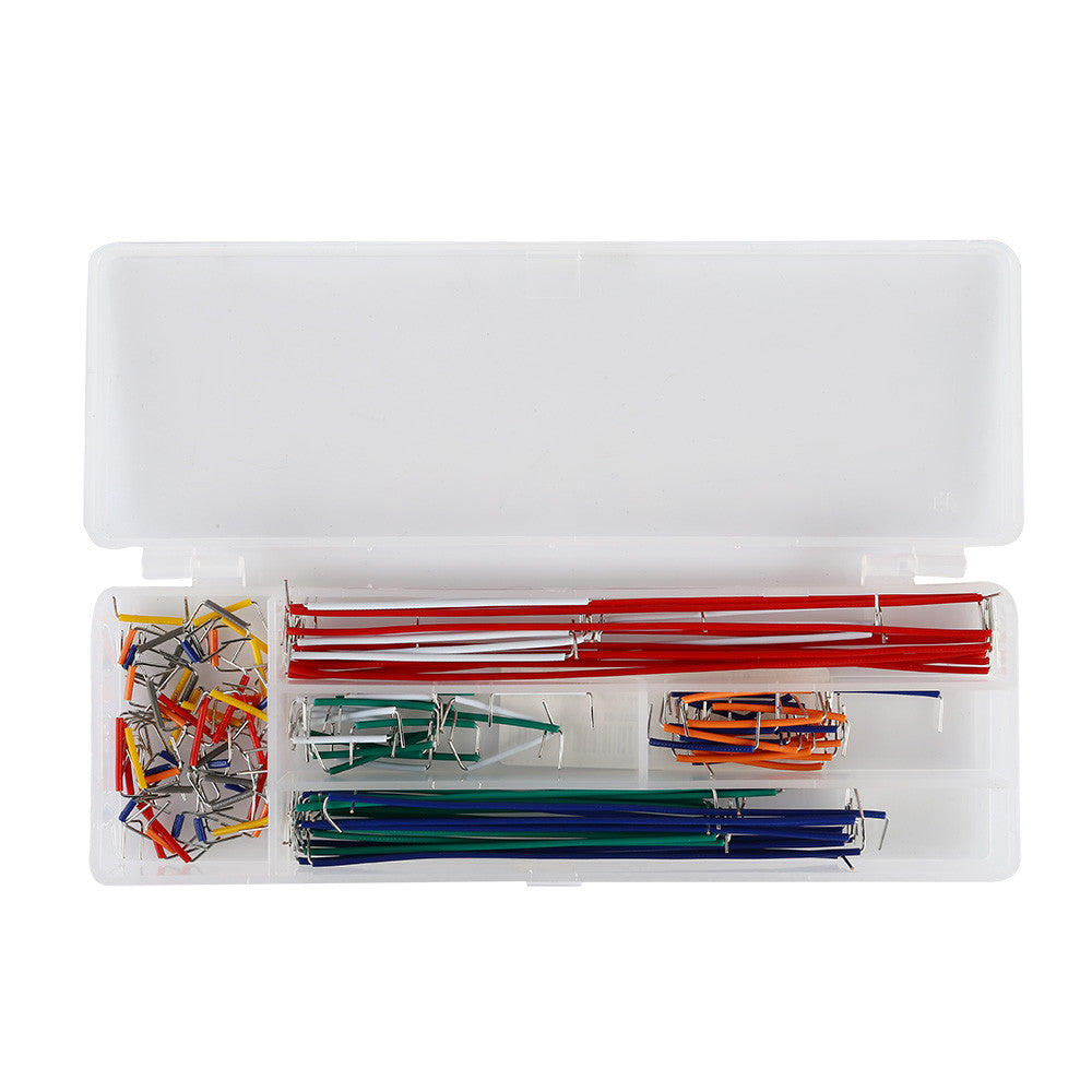 [Discontinued] Electronics Pre-formed 140-piece Jumper Wire Kit