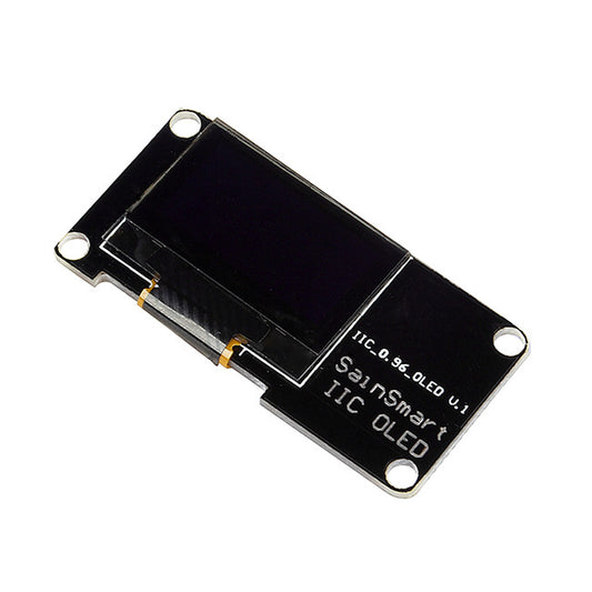 [Discontinued] SainSmart 0.96" I2C IIC Serial 128X64 Blue OLED for Arduino UNO MEGA2560