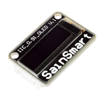 [Discontinued] SainSmart 0.91" I2C IIC Serial 128X32 White OLED for Arduino UNO MEGA2560