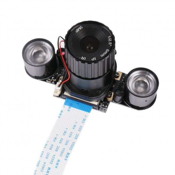 [Discontinued] 5MP IR-CUT Infrared Light Surveillance Camera Module for Raspberry Pi