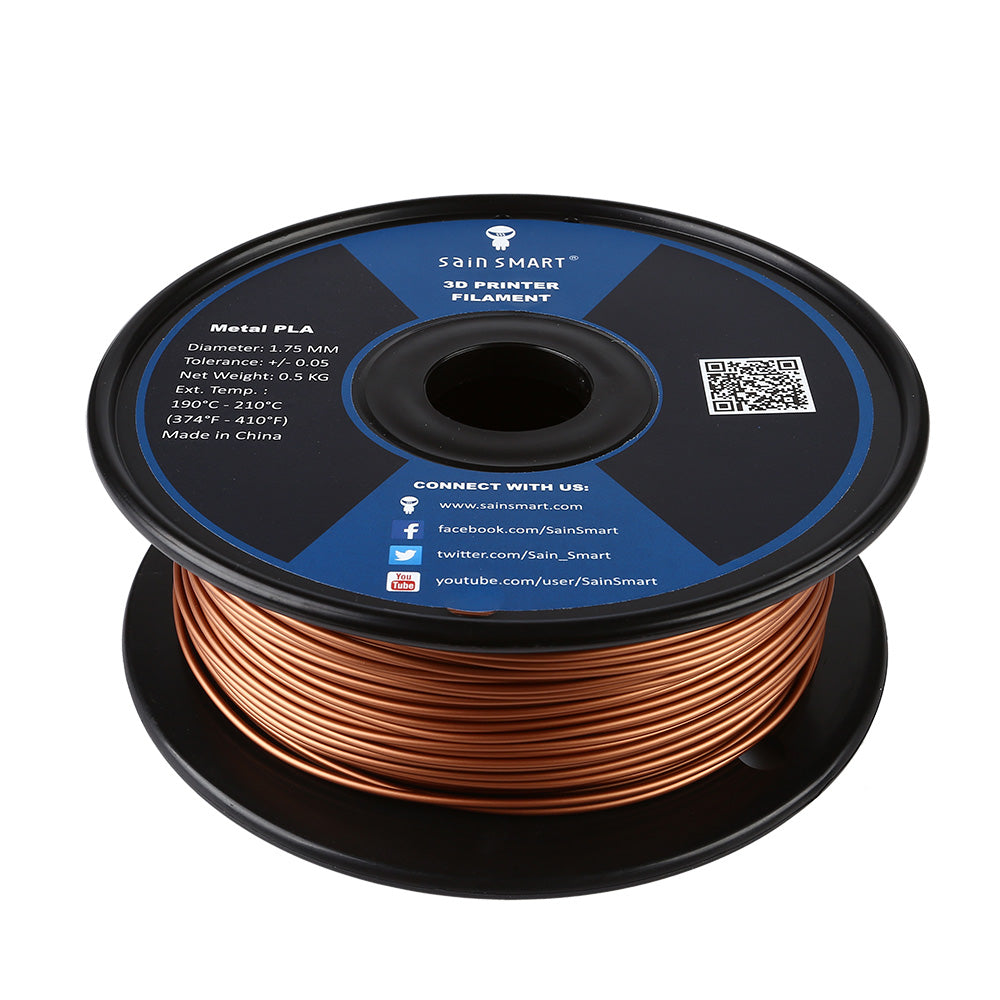 [Discontinued] Metal x PLA Blend Filament 1.75mm 0.5kg/1.1lb