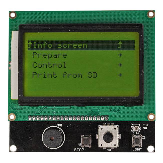 [Discontinued] Smart Controller LCD 12864 LED Turn On Control for 3D Printer RAMPs 1.4