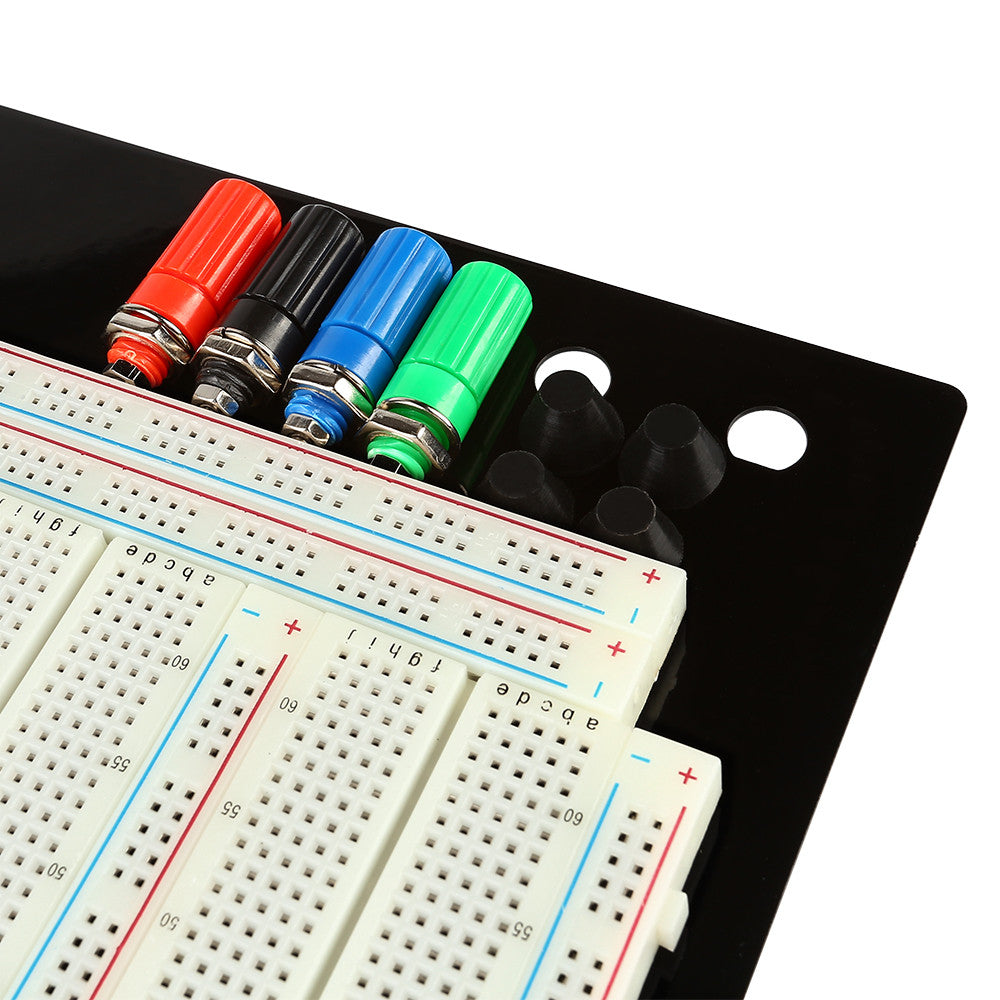 [Discontinued] SainSmart Solderless Breadboard Protoboard Tie-point 3220 Hole PCB Prototype Board