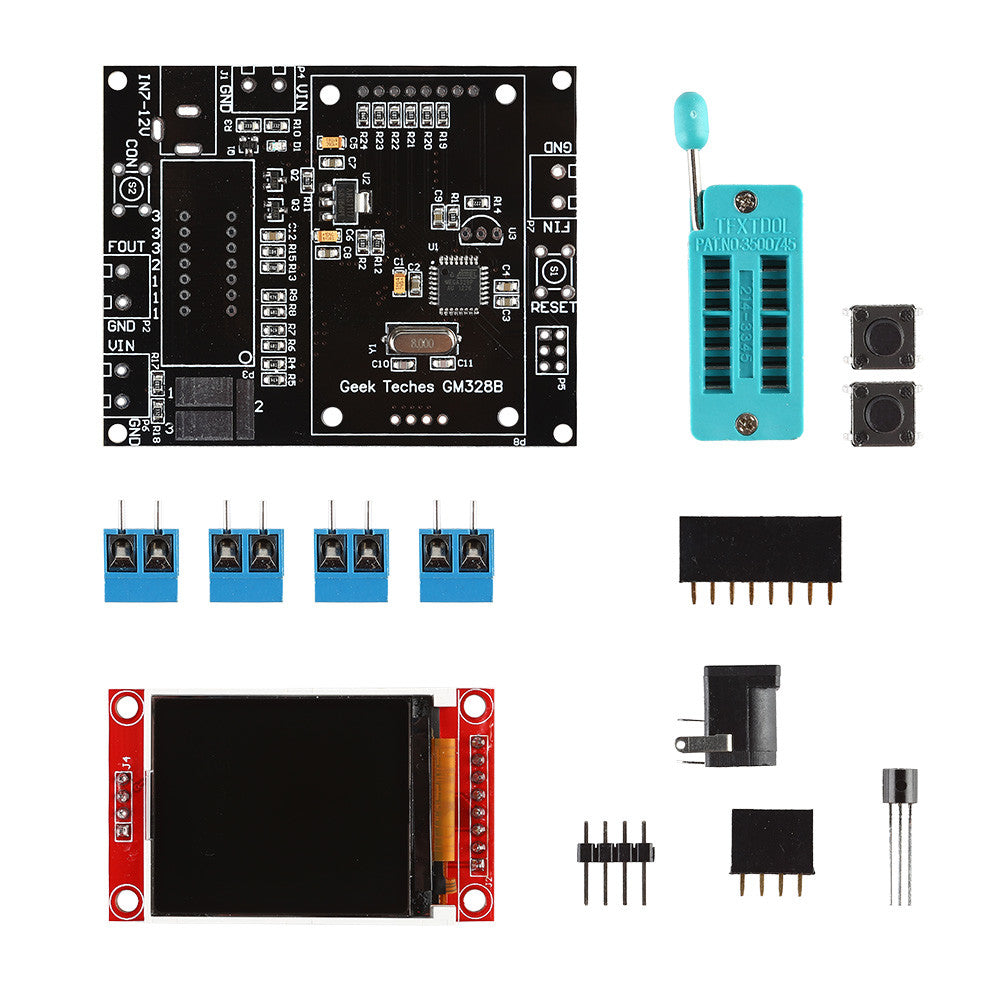 [Discontinued] DIY LCD GM328 Transistor Tester Diode ESR Meter PWM Square Wave Generator