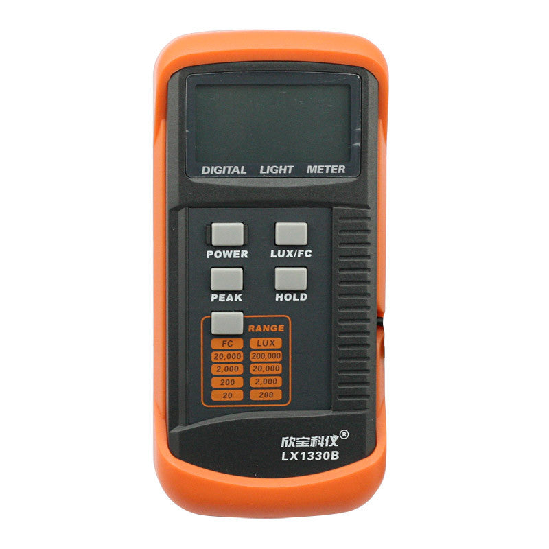 [Discontinued] Sampo LX1330B Pocket Handheld Precision Digital 200000 Lux Meter Photometer Luxmeter Peak Hold Function