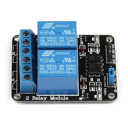 [Discontinued] SainSmart 2-Channel 5V Relay Module for Arduino Raspberry Pi Due Mega2560 UNO R3 Nano Leonardo R3