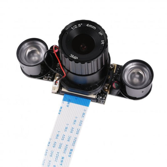 [Discontinued] 5MP IR-CUT Infrared Light Surveillance Camera Module for Raspberry Pi