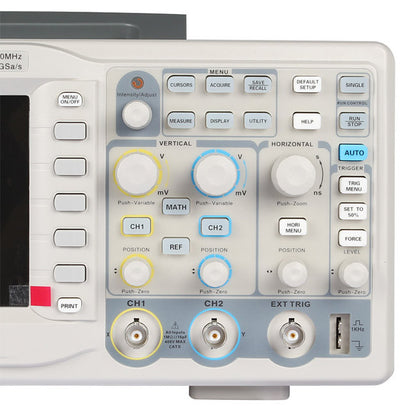 [Discontinued] Siglent SDS1072CML 2 Channel 70MHz 1GSa/s 7'' LCD Digital Oscilloscope