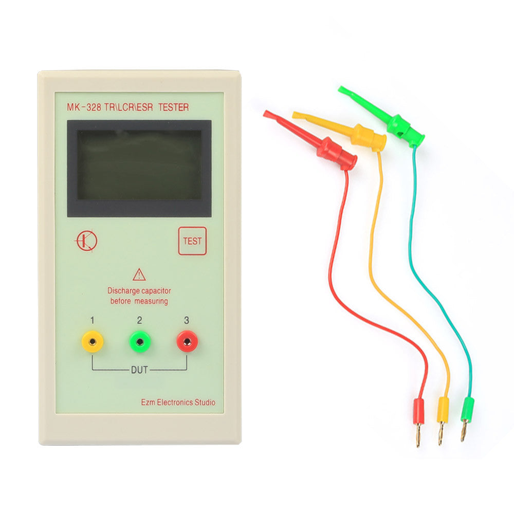 [Discontinued] SainSmart MK-328 Transistor Tester Capacitor ESR Inductance Resistor Meter LCR NPN PNP MOS