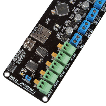 [Discontinued] Melzi with heatsinks, Reprap 3D Printer controller board, ATMEGA1284p, A4988