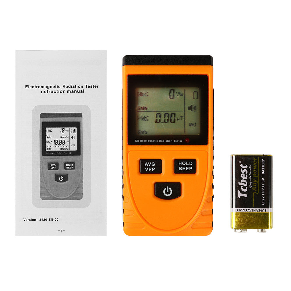 [Discontinued] SainSmart Digital Electromagnetic Radiation Detector Meter Dosimeter LCD Display