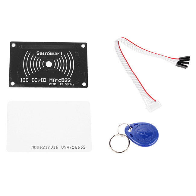 [Discontinued] IIC Mifare RC522 RFID Reader Module Kit, Compatible with Arduino