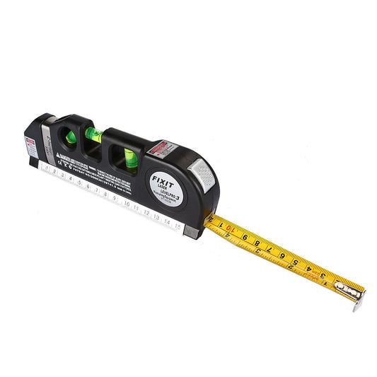 [Discontinued] Multipurpose Laser Level laser measure Line 8ft+ Measure Tape Ruler Adjusted Standard and Metric Rulers