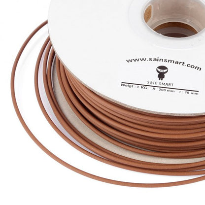 [Discontinued] Wood 3D Printing Filament, 3 mm 1kg / 2.2lb for 3D Printers (Dark Brown)