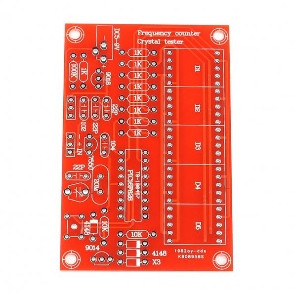 SainSmart DIY Kits 1Hz-50MHz Crystal Oscillator Frequency Counter Meter