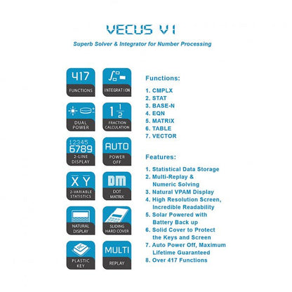 [Discontinued] Vecus V1 Solar Science Calculator