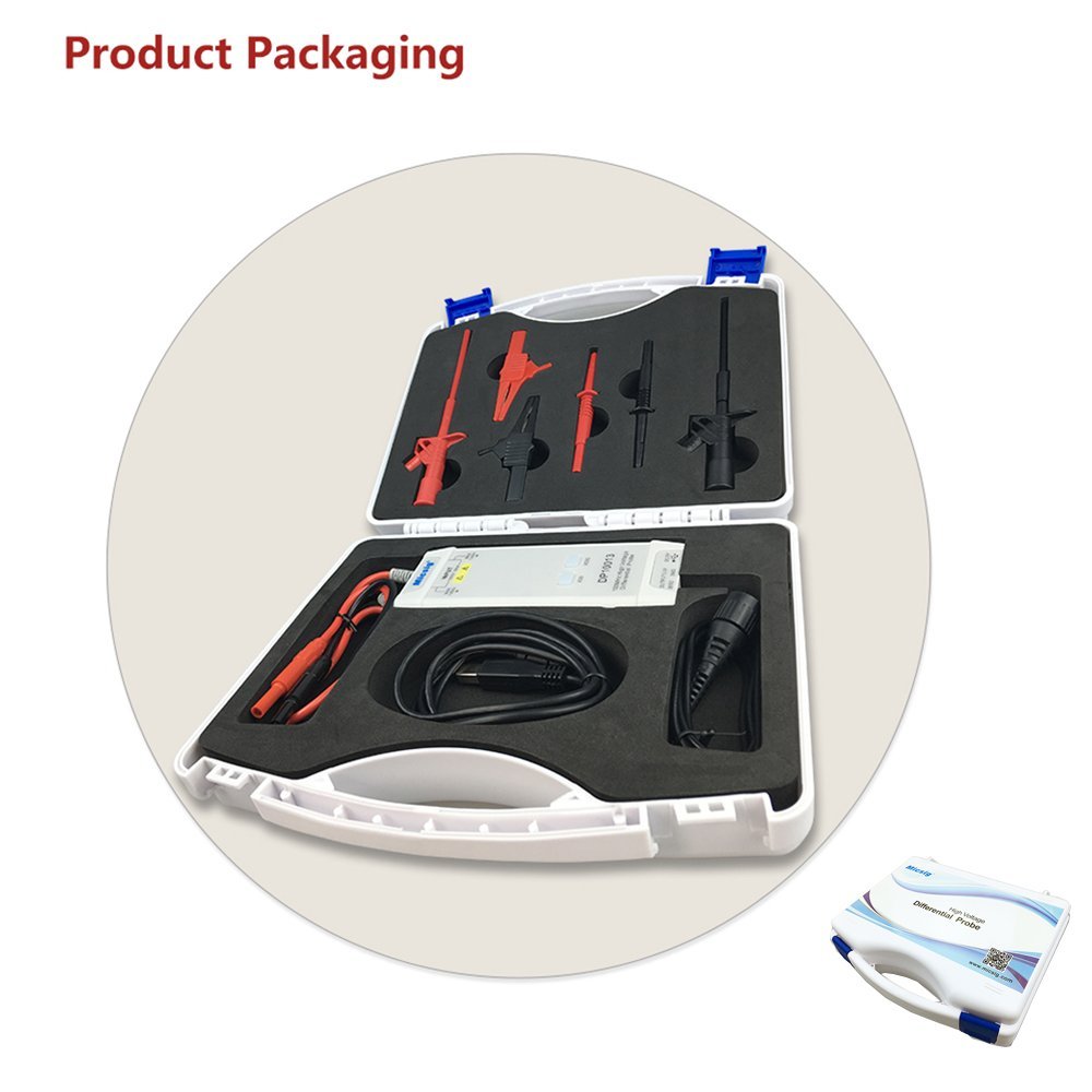 Micsig High Voltage Differential Probe for Oscilloscope, DP10013