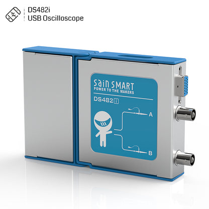 SainSmart DS482i 2 Channels Virtual PC/Mobile Oscilloscope