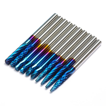 RR20A, 0.118”(3mm) Shank, Rotary Burrs, 20Pcs Bit Set