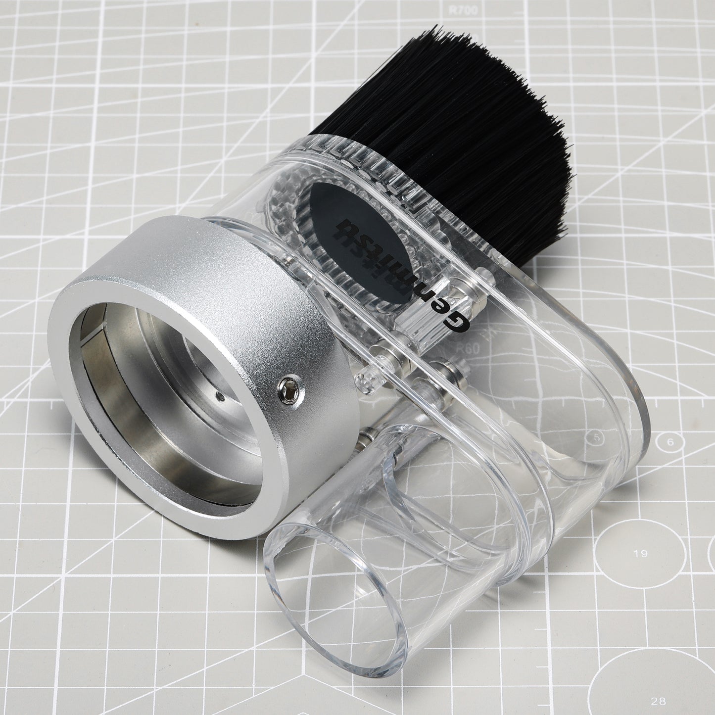 Φ52mm ABS Aluminum Dust Shoe Cover Cleaner for PROVer 4030, 3020-PRO MAX 300-500W Spindle Motor