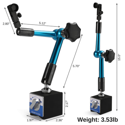 [Discontinued] SainSmart PD-401A Magnetic Base Holder for Dial Indicator