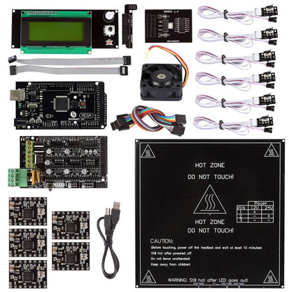 Mega 2560+A4988+RAMPs 1.4 3D Printer Kit