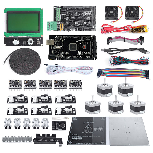 Mega 2560+A4988+RAMPs 1.4 3D Printer Kit