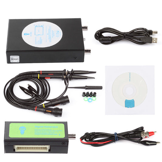 [Discontinued] DDS140 PC-Based USB Digital Storage Oscilloscope+Signal Generator