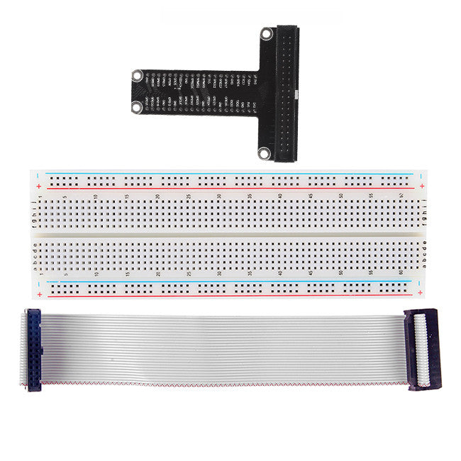 [Discontinued] Raspberry Pi 3 Camera Kit - Clear Case Cooling Fan SD Card Breadboard HDMI GPIO