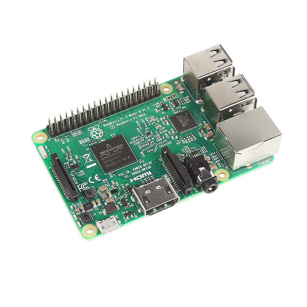 [US ONLY] SainSmart Raspberry Pi 3 Complete Kit : ABS Case + SD Card + HDMI + HeatSinks + USB Charger (UL Listed) Tutorials&Codes