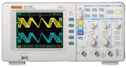 [Discontinued] Rigol DS1102E 100MHz 2 Channels 1GSa/sec Plus USB Storage Digital Oscilloscope