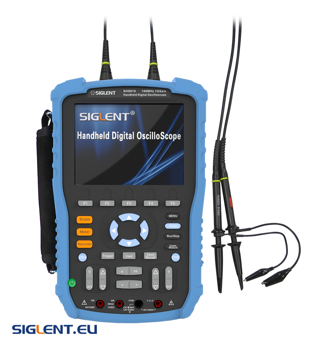 [Discontinued] SIGLENT SHS815 Handheld Oscilloscope 150MHz 1Ghz 5.7'' TFT-LCD