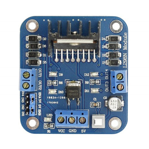  SainSmart L298N Dual H Bridge Stepper Motor Driver Controller Board Module for Arduino