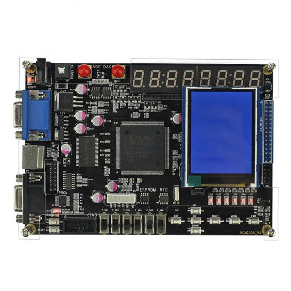 [Discontinued] Xilinx FPGA Development Spartan-3E XC3S500E-PQG208 Board 2.4" TFT LCD