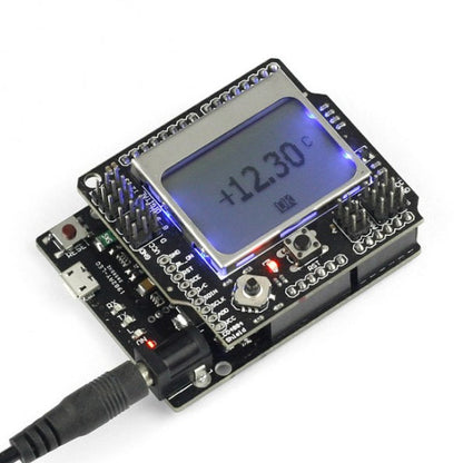 [Discontinued] Sainsmart Leonardo R3 ATMEGA32U4 + Graphic LCD 4884 Kit For Arduino