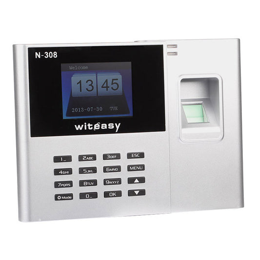 [Discontinued] N-308 2.8" TFT Biometric Fingerprint Attendance Time Clock Employee Payroll Recorder