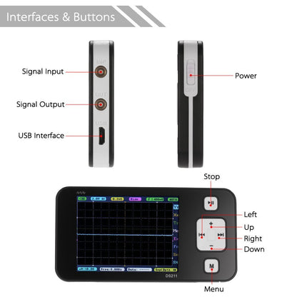 DSO DS211 Mini Oscilloscope