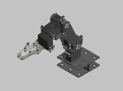 S5 5-Axis Desktop Robotic Arm with Servos