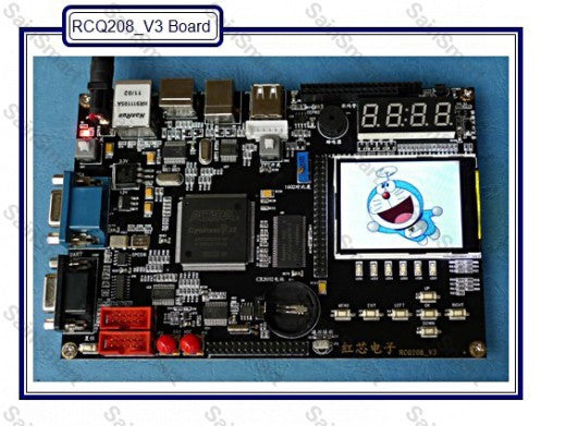 [Discontinued] Altera Cyclone SOPC EP2C8Q208C8N Chip Development Board with FPGA SDRAM, ADC 2.4'' TFT LCD, USB Blaster