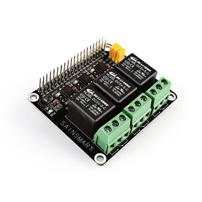 [Discontinued] Power Relay Module Expansion Board for Raspberry Pi