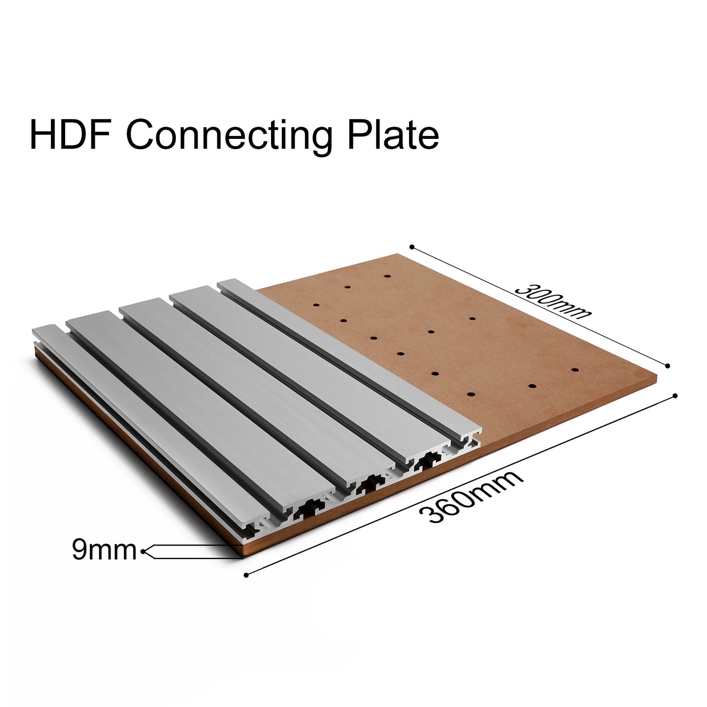 [Open Box] 3040 Aluminum HDF Spoilboard for 3018 CNC Exntension Kit